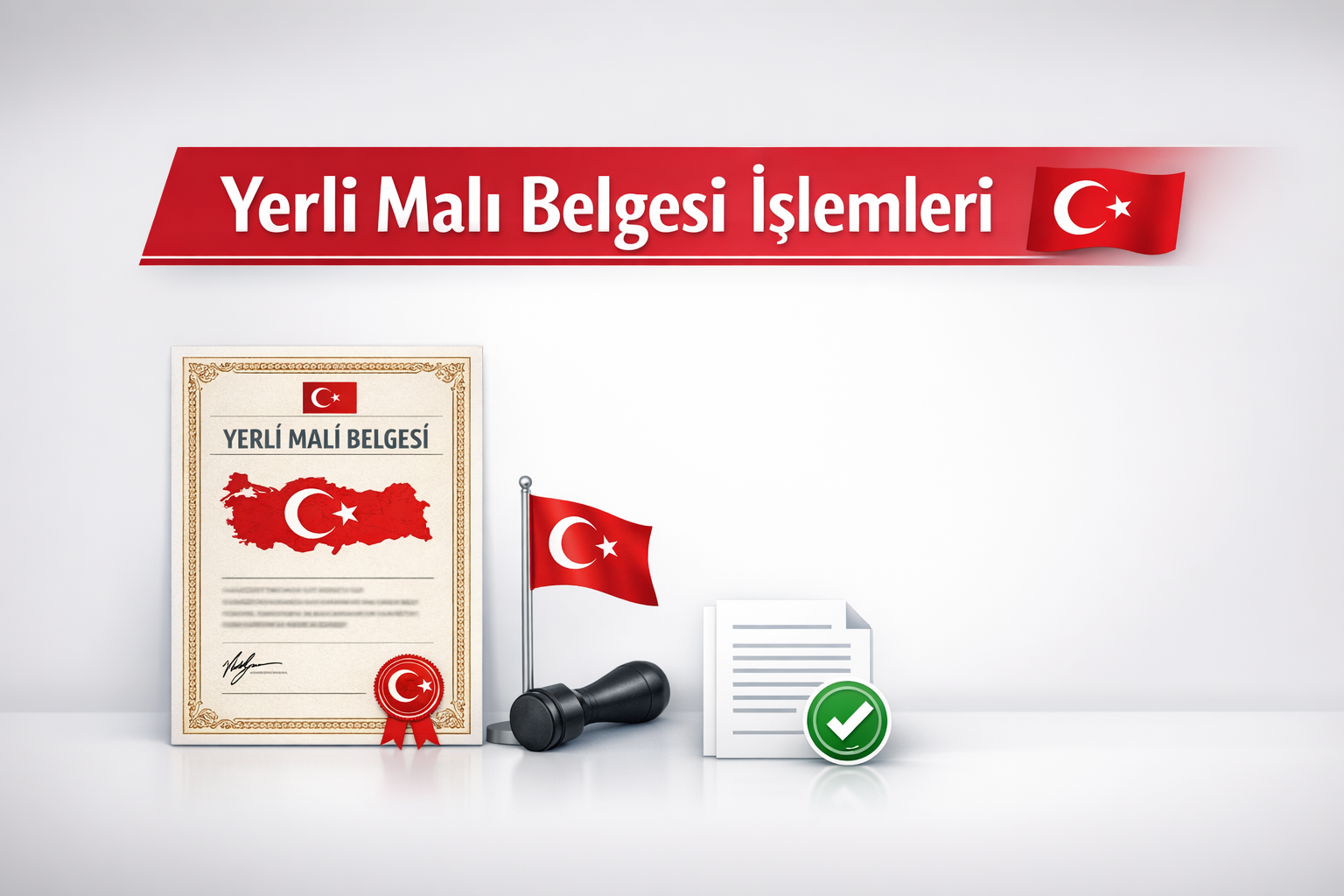 Yerli Malı Belgesi İşlemleri